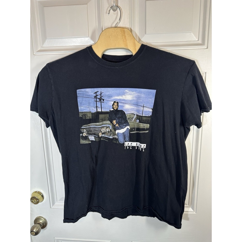 Ice Cube Impala Lean T Shirt Mens 2XL Black Lowrider Rap Hip Hop Graphic Tee